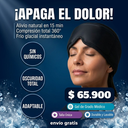 Gorro de Gel Para La Migraña