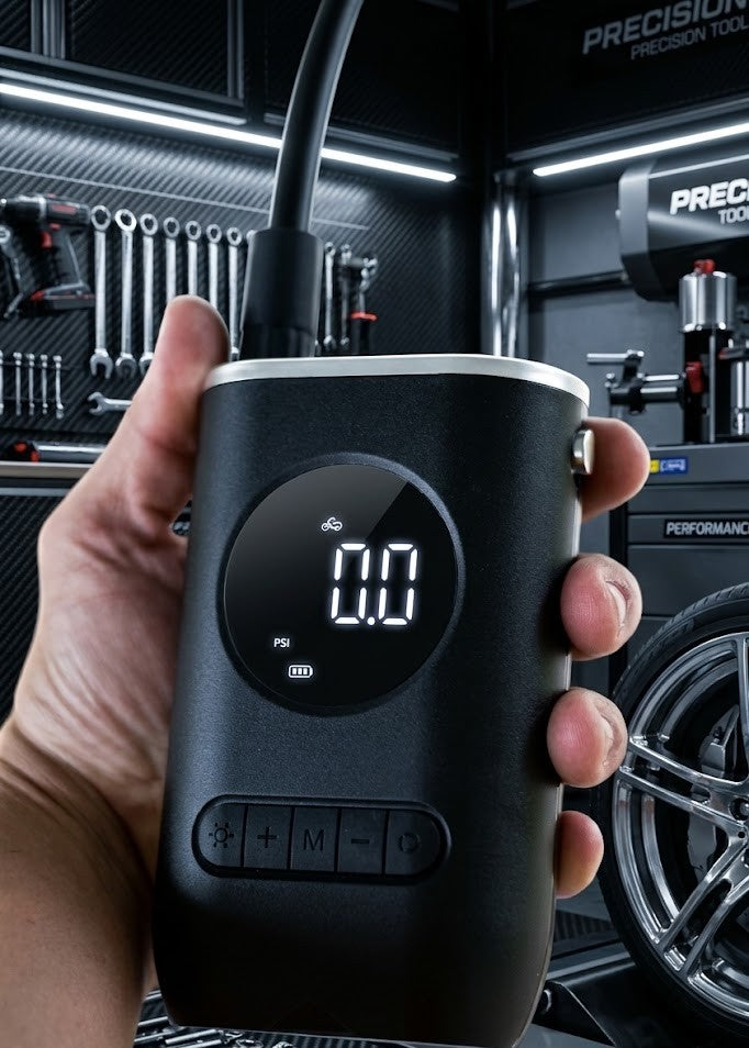 Inflador de  llantas portátil 🤩