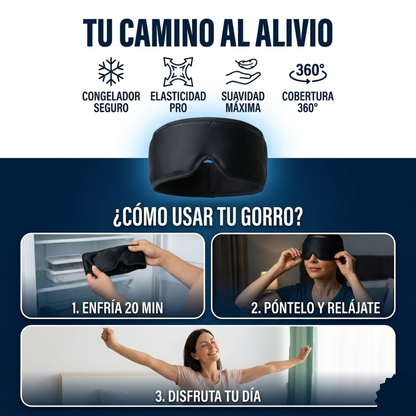 Gorro de Gel Para La Migraña
