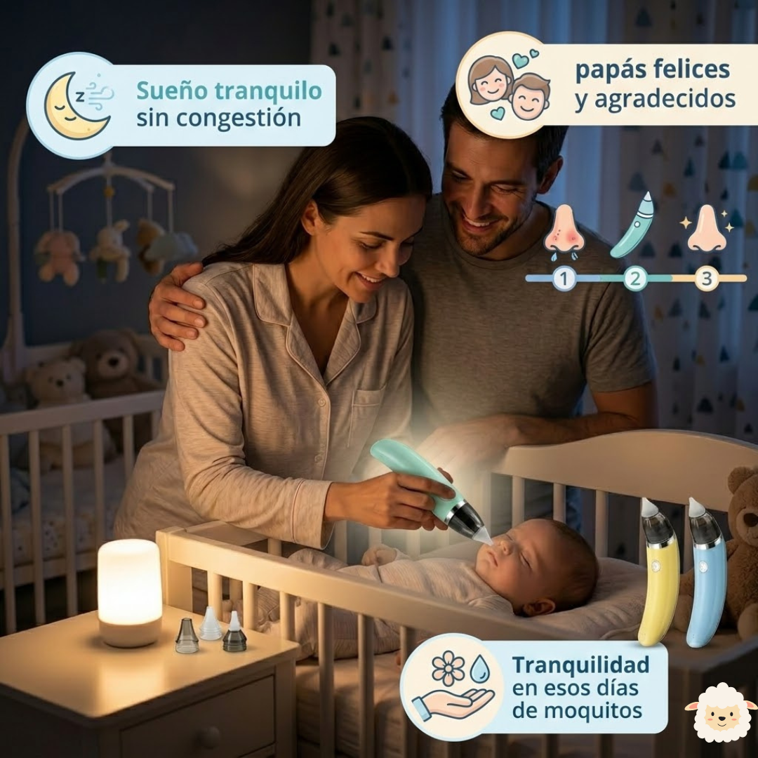 Baby Sniff free-Aspirador nasal para bebés