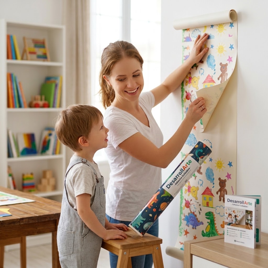 DesarrollArte: Rollo para pintar y colorear