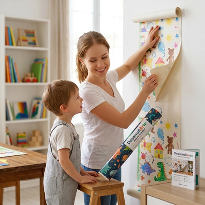 DesarrollArte: Rollo para pintar y colorear