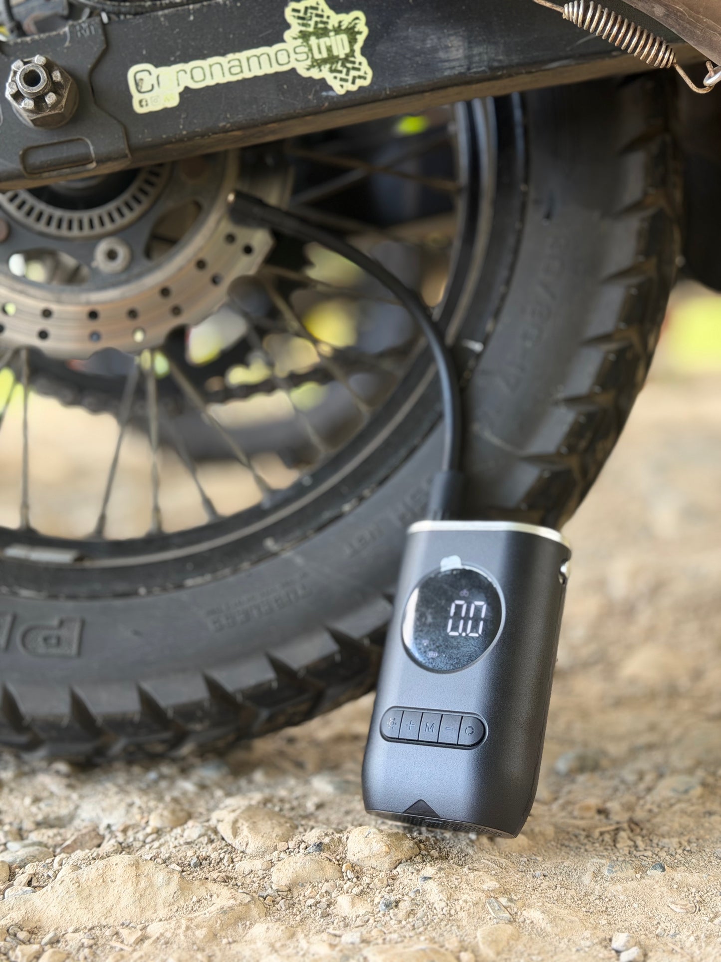 Inflador de  llantas portátil 🤩