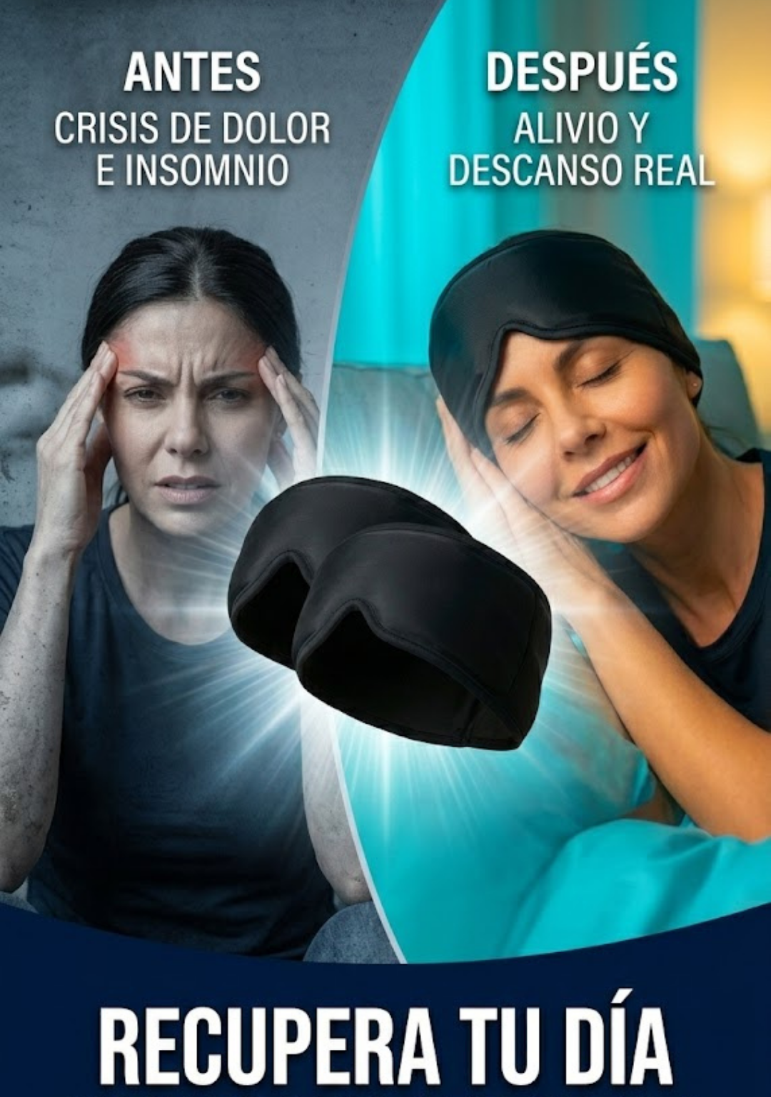 Gorro de Gel Para La Migraña