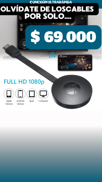 Adaptador Inhalámbrico HDMI